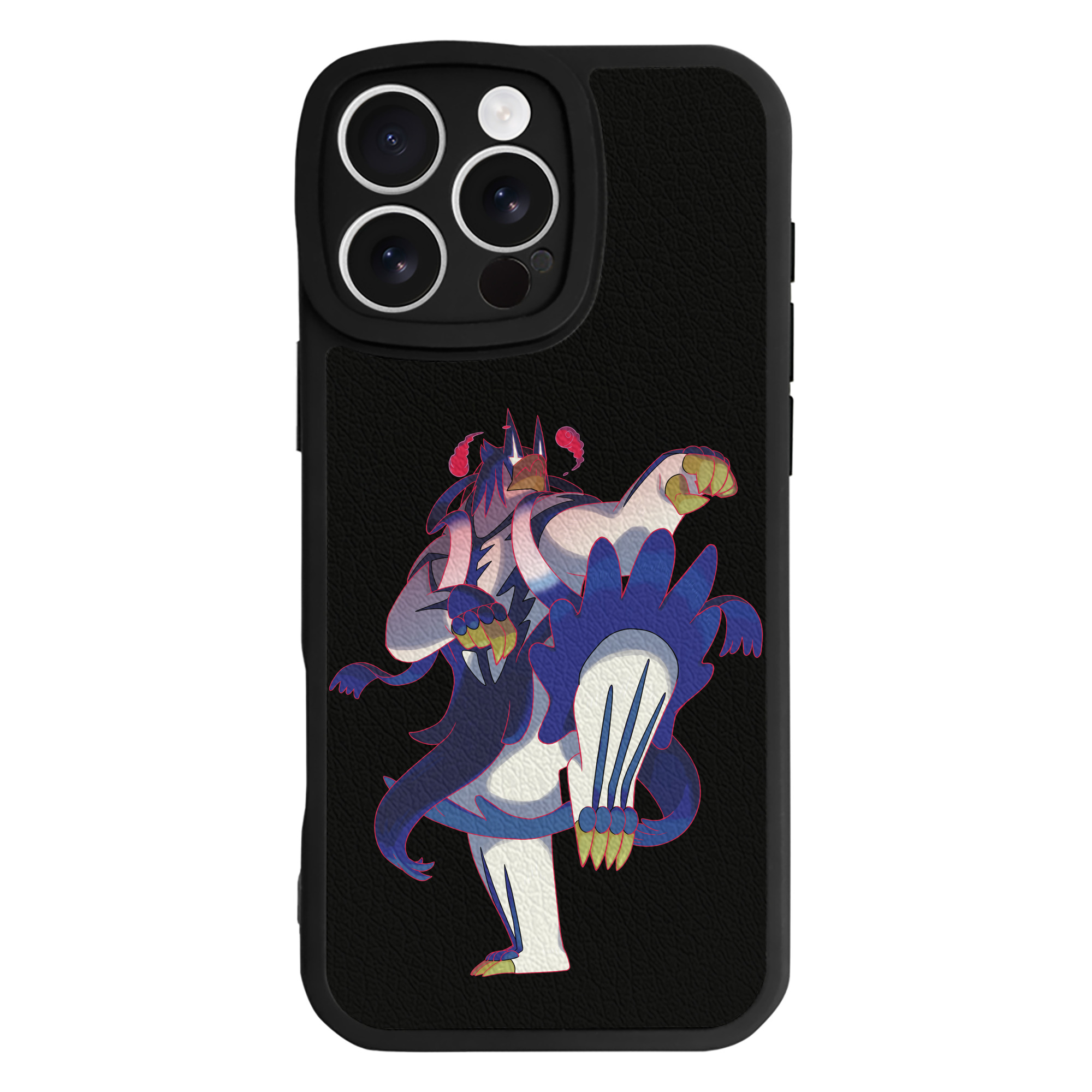 （画像用） ポケットモンスター Pokémon 【iPhone 16シリーズ対応】シリコンスマホケース（レザー調） 材質：シリコン